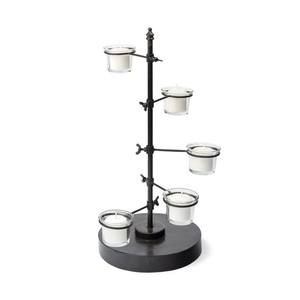 Candelabro de Metal de Estilo Moderno y Lujoso para Decoración de Mesa y Estilo de Interiores del Hogar - Product Image 4