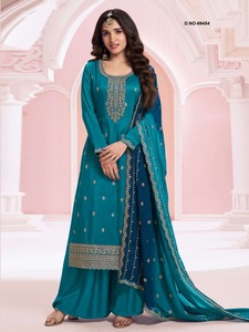 Ensemble Salwar Kameez en coton traditionnel indien et pakistanais pour femmes Designer Ethnique Casual Wear pour Global Handmade Cotton Suit - Product Image 5