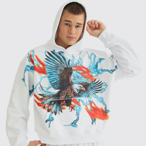 2025 meilleure vente hommes vêtements de mode 100% coton 450 GSM respirant hommes survêtement avec votre Logo de marque personnalisé pour hommes - Product Image 3