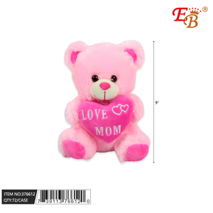 9 \ "orsacchiotto rosa per la festa della mamma 72 pz/Idea regalo animale giocattolo in cartone - Product Image 1