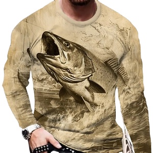 Camisa DE PESCA DE MOQ bajo hecha de alta calidad Precio al por mayor Camisas de manga larga para hombres hechas por expertos de Jinah - Product Image 1