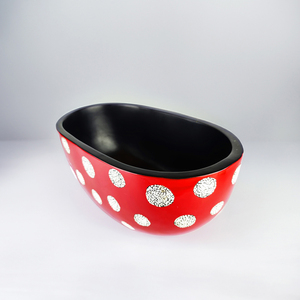 Cuenco lacado hecho a mano de Vietnam, artesanía de material natural tradicional para uso diario por fábrica en Vietnam - LBW6026 - Product Image 3