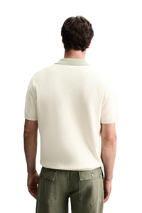 Polo personnalisé en coton doux et respirant, avec technologie anti-humidité, pour usage d'équipe ou comme chemises promotionnelles pour hommes. - Product Image 2