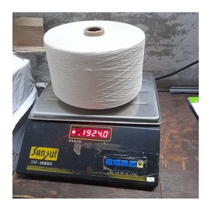 Hilo de algodón 100% hilado, blanqueado, absorbente de humedad, para tejer a mano, disponible en India. - Product Image 3