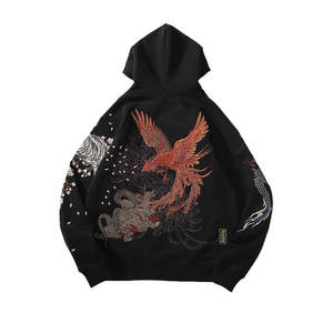Gran oferta, Sudadera con capucha de felpa francesa de talla grande con bordado personalizado XS a XXL, sudaderas con estampado de invierno para hombres y mujeres, venta al por mayor - Product Image 2