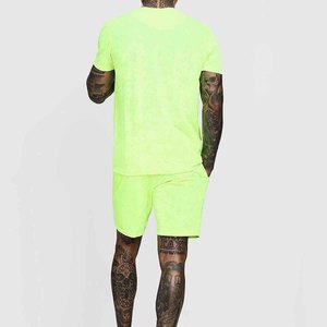 Conjuntos Cortos de Verano para Hombre, 2 Piezas, Manga Corta, Ropa de Playa, Traje Deportivo, Conjuntos Cortos de Dos Piezas para Hombre, Camiseta y Pantalones Cortos - Product Image 3