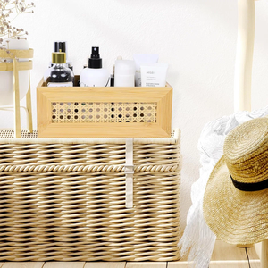 Caja de almacenamiento de bambú natural, caja de pañuelos de bambú hecha a mano, respetuosa con el medio ambiente, decoración natural para el hogar y la Mesa, venta al por mayor de Vietnam - Product Image 5