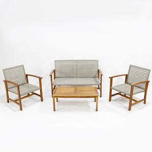 Silla de exterior de fábrica CH con marco de aluminio duradero Diseño moderno para patios Producto de perfiles de aluminio - Product Image 2