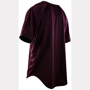 Camiseta de Béisbol Transpirable con Estampado Digital por Sublimación, Diseño Personalizado OEM, Cosida, para Adultos - Product Image 5