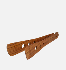 Pinces à glaçons en bois naturel 100% Outils de cuisine Ustensiles en bois écologiques Pinces à glaçons à prix abordable - Product Image 3