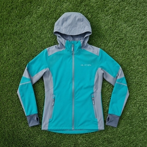 <b>Men</b> Gray Hooded Windbreaker <b>Jacket</b> Full Zip Mesh Panel Lightweight Outdoor <b>Running</b> Sports <b>Jacket</b> - Product Image 6