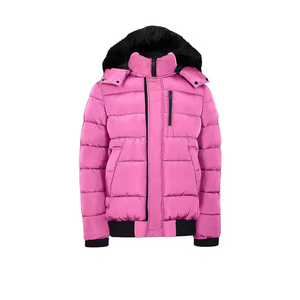 Veste matelassée OEM ODM pour hommes avec logo de l'entreprise, vêtements d'extérieur d'hiver matelassés chauds et coupe-vent pour les équipes d'équipage ou les vêtements de travail en plein air - Product Image 1
