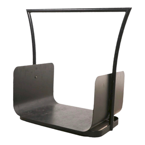 Garden Home Large Fireplace Wood Holders Indoor Black Iron <b>Firewood</b> Holder <b>Best</b> Quality Modern Logs Storage Holder - Product Image 6