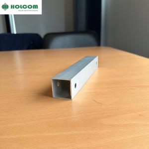 Sistema de Montaje Solar de Columnas de Aluminio Anodizado Plateado de Alta Calidad 6005-T6 para Instalación en Techos, Cocheras y Uso en Suelo, 10 Años de Garantía HOLCOM - Product Image 1