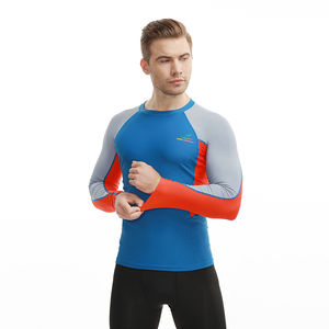 Nouvelle arrivée pour les hommes Sublimation personnalisée Spandex Surf Short Concevez votre propre Compression à manches longues - Product Image 4