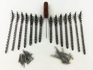 Tibia Distal 3,5mm Placa de Bloqueo L/R 6 a 12 Orificios Con Juego De Tornillos - Product Image 3