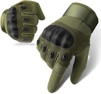 Gants de course unisexes compatibles avec les écrans tactiles, en cuir synthétique, à doigts entiers, pour les voyages