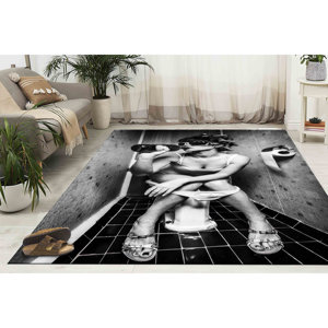 Modern Printed <b>Rug</b>: Unique Design, Perfect Gift for Home & Wedding,<b>Chenille</b> <b>Rug</b> - Product Image 2