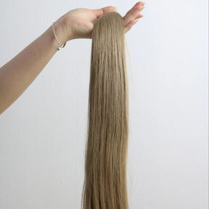 Prix de gros Extensions de cheveux en vrac Cheveux de donneur Double noyade 100 grammes Couleurs foncées 10 pouces - Product Image 1