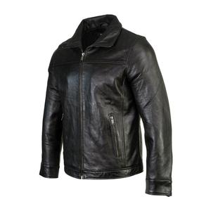 Chaqueta de cuero real vintage unisex OEM cuero de vaca moda retro 2025 ropa al por mayor - Product Image 1