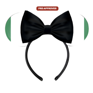 Diadema Personalizada Hecha a Medida con Orejas de Ratón, Diseño Pre-Aprobado H.E.R. Accesorios de vinilo de ajuste universal - Product Image 1