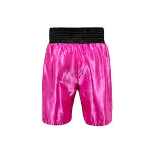 Pantalones cortos de boxeo de diseño personalizado para hombre, ropa deportiva personalizable para entrenamiento de artes marciales, bajo MOQ, servicio OEM disponible - Product Image 3
