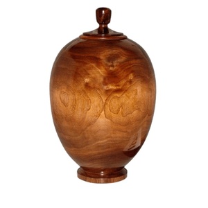 Urnas de cremación clásicas de madera, urnas de cremación para adultos para urnas de cenizas humanas, suministros funerarios, urnas de cremación de recuerdo - Product Image 5