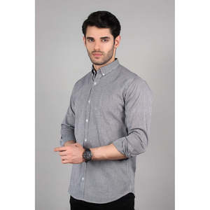 Camisa Casual a Cuadros YARIS para Hombre con Logotipo Personalizado, 100% Algodón Popelina, Cuello con Botones, Corte Ajustado - Product Image 2