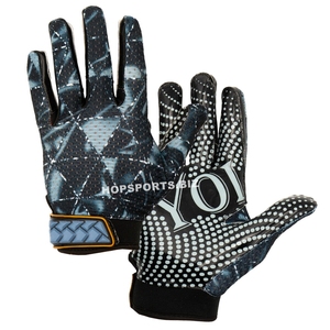 Guantes de Fútbol Americano Profesionales para Adultos, Jóvenes y Niños, Ligeros, con Palma Adhesiva, Guantes de Receptor para Jóvenes y Niños - Product Image 5