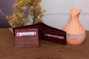 Cartera de cuero cosida a mano más vendida con aspecto rústico Vintage para colección de accesorios para hombre disponible para precio de exportación - Product Image 2