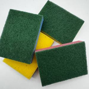 Etiqueta privada Casalina Esponjas de limpieza de platos perfumadas antibacterianas Multicolor 12,5x9x3cm Tamaño Estropajos Paquete de 2 - Product Image 3