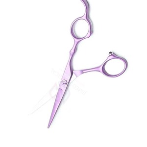 Tijeras de Peluquería Profesionales de Acero Inoxidable al por Mayor |   Cuchillas Afiladas y de Punta Roma con Recubrimiento de Color Personalizado para Uso en Salones de Bebés - Product Image 3