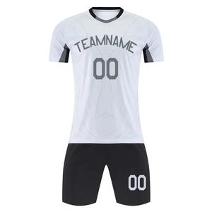 Conjunto de Uniforme de Fútbol Personalizado Original al por Mayor, Incluye Camiseta y Pantalones, 100% Poliéster, Antibacteriano y de Secado Rápido - Product Image 5