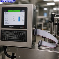 Cable de Repuesto Compatible KGK CCS R para Conexión de Pantalla a Placa Base para Impresora Industrial de Codificación por Inyección de Tinta