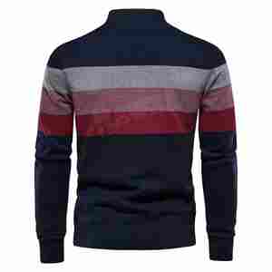 Sudadera de cuello redondo de lana para hombre, diseño hecho en Pakistán, manga larga, 100% algodón, sudaderas térmicas transpirables para hombre - Product Image 3