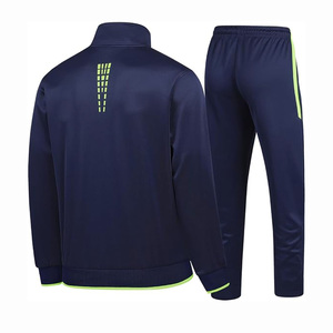 Conjuntos de chándal de ropa deportiva transpirable para hombres hechos a mano de tela suave ideal para atletas, entrenadores de fitness Servicio OEM disponible - Product Image 6