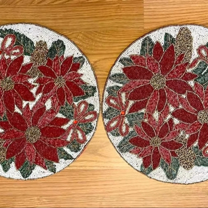 <b>Beaded</b> Table <b>Placemat</b> - Product Image 1