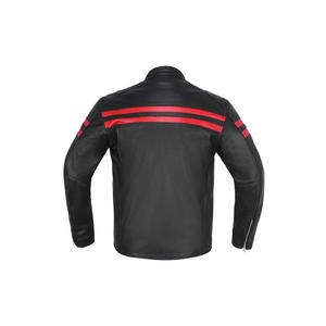 100% veste en cuir nouveauté Biker Design vêtements de sport coupe-vent caractéristique personnalisée Slim Fit couleur veste en cuir - Product Image 2