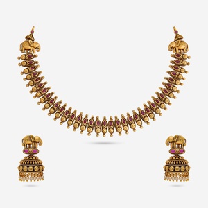 Antique Zircon <b>Necklace</b> for Wedding Occasions Year 188910 - Product Image 6