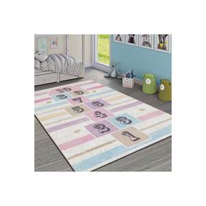 Tapis de sol antidérapant à impression numérique pour enfants sur le thème de la marelle lavable et antidérapant pour la chambre à coucher, le salon et la décoration intérieure. - Product Image 3
