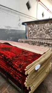 Alfombra Adiva abstracta moderna, tejido de poliéster turco para uso doméstico, para sala de estar o dormitorio, 4x25 metros, hecha en Turquía - Product Image 6