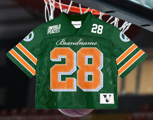 เสื้อทีมแฟนๆพร้อมพิมพ์โลโก้ด้านหน้าระบายอากาศได้ดีสำหรับการแสดงความหลงใหลและความภาคภูมิใจที่แท้จริง - Product Image 1