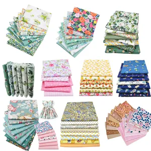 40*50cm 5 PCS Printed Cotton Cloth For Clothing 2023 Patchwork Sewing DIY Handmade Printed Cotton Fabric