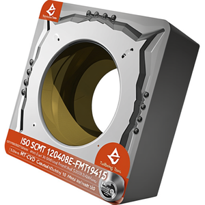 Inserto de Torneado Indexable con Recubrimiento MT-CVD ISO SCMT 120408E-FMT9415 D. 5.5mm, Paquete de 10 para Corte de Metal - Product Image 2
