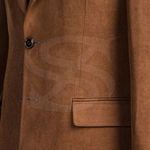 Nouvelle arrivée : Manteau habillé pour homme, conçu pour le confort et le style, avec un tissu lisse et un look moderne, adapté au travail - Product Image 5