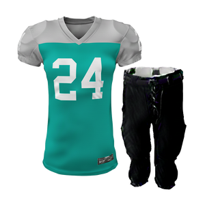 Maillot de football américain personnalisé pour adultes, uniforme de match, 235GSM polyester respirant, vêtements de sport performants - Product Image 2