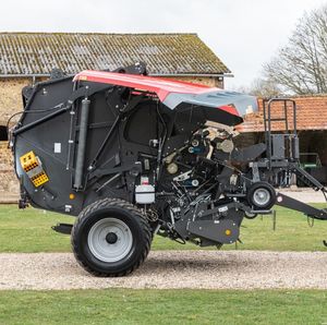 Mini-presse à balles rondes pour ensilage de maïs et paille de riz, ensileuse de luzerne et d'herbe, avec moteur diesel, prix de vente. - Product Image 2