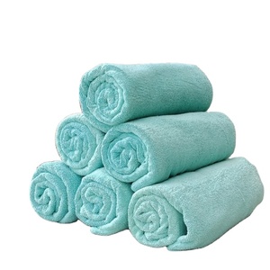 Ensembles de serviettes de bain de golf de couleur unie promotionnels pour la qualité d'exportation Serviette de bain écologique super absorbante au prix d'usine - Product Image 1