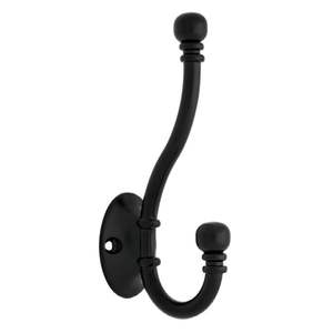 Traditional cast iron wall hooks with handmade feel and rustic charm for space efficient <b>storage</b> and home styling - Product Image 3