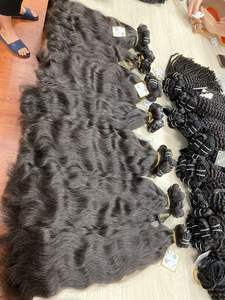 Cuticle Aligned Vietnamese Human <b>Hair</b> 100% Remy Weft <b>Hair</b> <b>Extension</b> Double Drawn high quality - Product Image 4